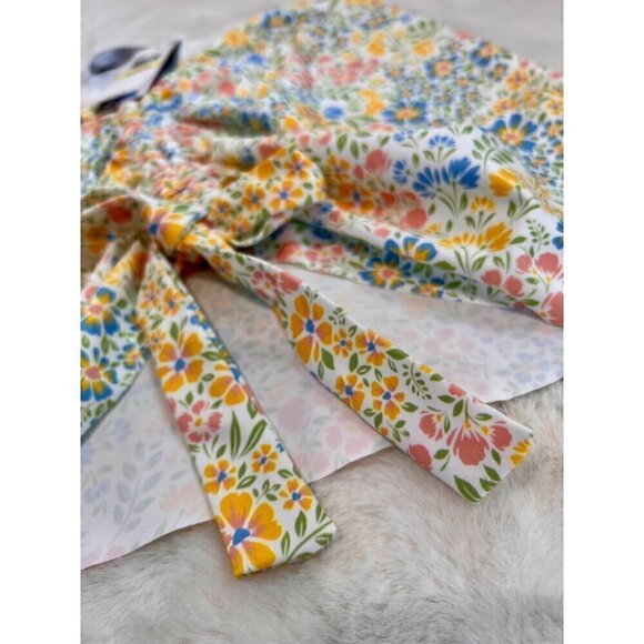 New Isabella Rose Women's Size M Homegrown Floral Swim Tube Skirt - Picture 6 of 9